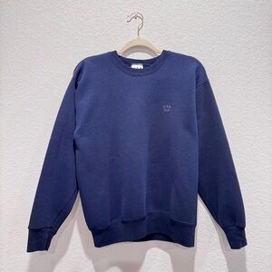 Vintage 80s 90s Olympics USA Crewneck Sweater Embroidered Classic Navy Sz M